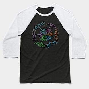 Circular Neuron Baseball T-Shirt